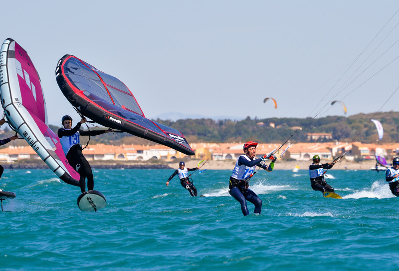 Soleil et vent au Cap d’Agde : huit courses validées samedi