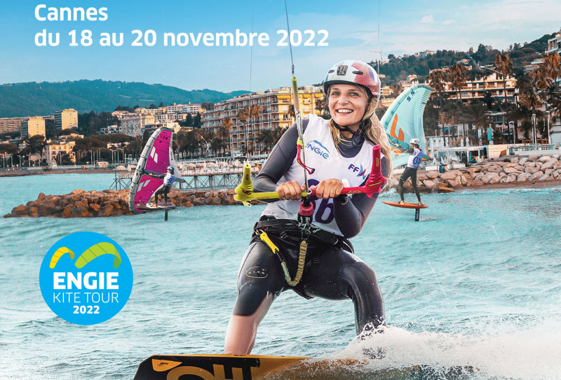 ENGIE Kite Tour : Rendez-vous à Cannes du 18 au 20 novembre pour la Grande Finale !